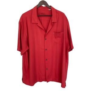 Tommy Bahama Dark Coral Original Fit Button Down Shirt - XXL